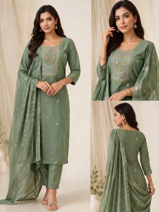 Rangriti 3pcs exclusive designer wholesale kurtis